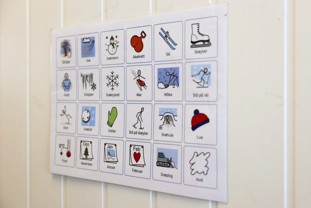 ASK-symboler i Løvenstad barnehage