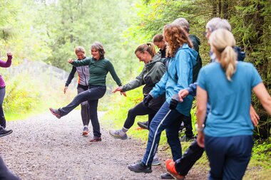 Utendørs trening i Marikollen