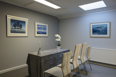 Vigselsrommet på Rælingen rådhus