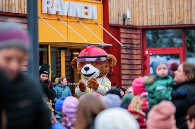 Bjørnis besøker Rælingen