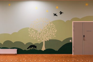 Utsmykning på Fjerdingby skole og ressursavdeling