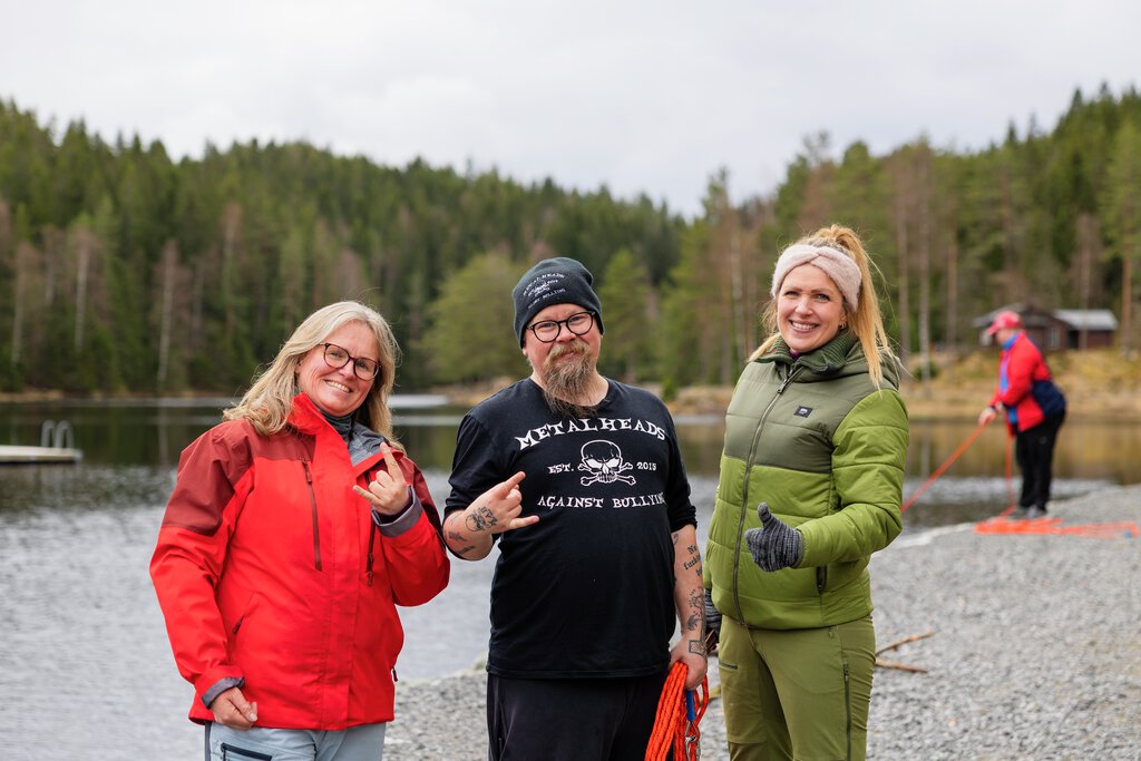 Metalljakt med Løkta