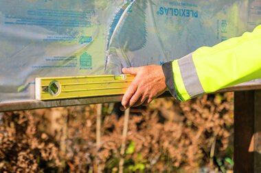 Kunstverk på Myrdammen