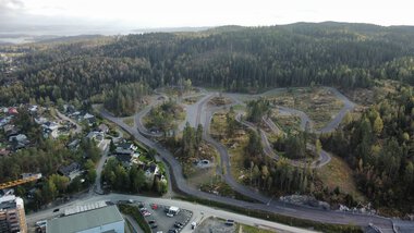 Lysløypa i Marikollen