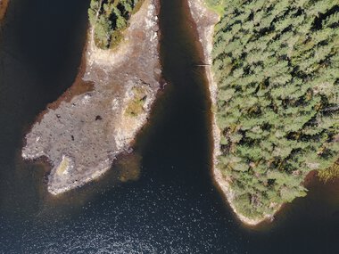 Rehabiliterer demninger i Ramstadsjøen