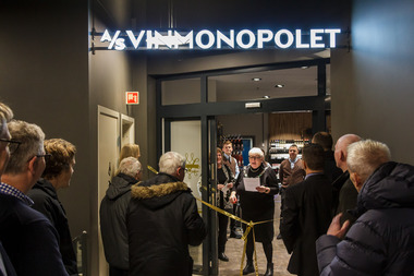 Åpning av Vinmonopolet i Rælingen