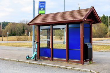Bussholdeplassen Nordby skole