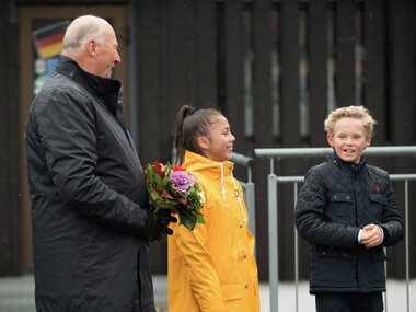 Kongen besøker Rælingen 2017