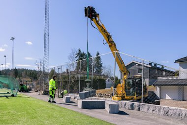 Granulatfangere på Sandbekken