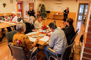 Musikkbingo på Trivselssenteret