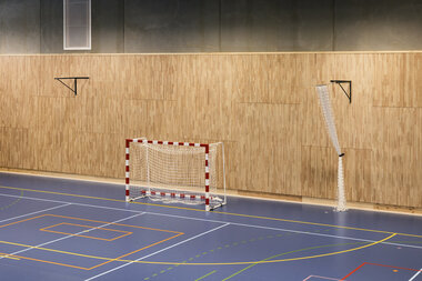 Interiør i nye Fjerdingby skole