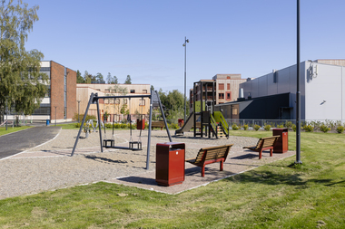 Lekeplass i Marikollparken for små barn