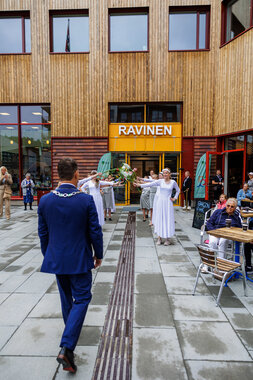 Offisiell åpning av Ravinen