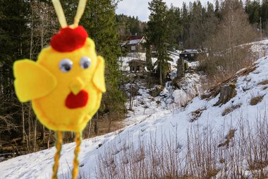 Påskekylling i Byåa