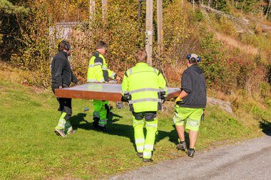 Kunstverk på Myrdammen