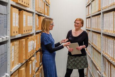 På besøk hos Arkiv Øst