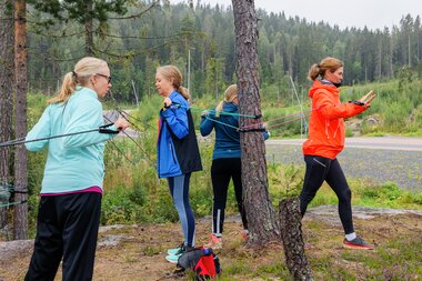 Utendørs trening i Marikollen