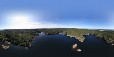 Rehabiliterer demninger i Ramstadsjøen