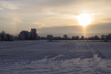 Solnedgang på Årnestangen
