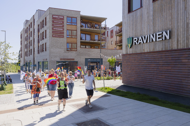Tidenes første Pride-parade i Rælingen