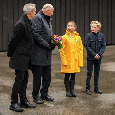 Kongen besøker Rælingen 2017
