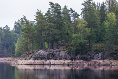 Rehabiliterer demninger i Ramstadsjøen