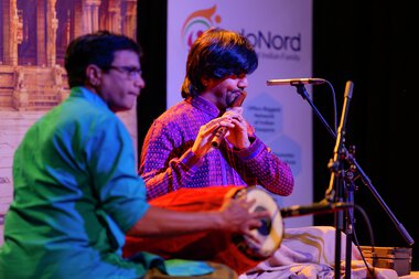 Konsert med indisk klassisk musikk