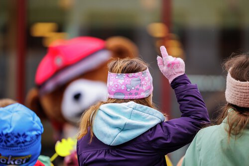 Bjørnis besøker Rælingen