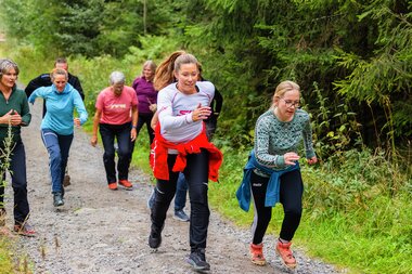 Utendørs trening i Marikollen