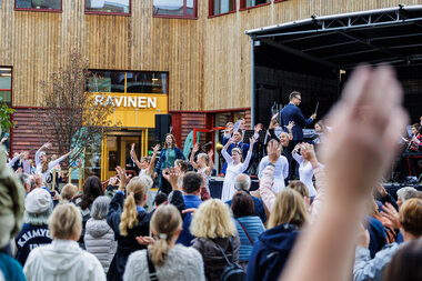 Offisiell åpning av Ravinen