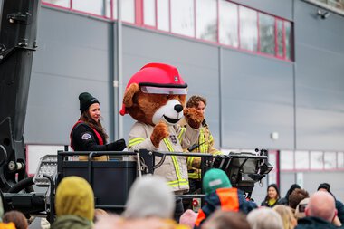 Bjørnis besøker Rælingen