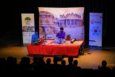 Konsert med indisk klassisk musikk