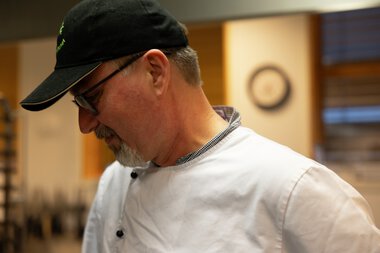 Avdelingsleder Kåre Hauge på Løvenstadtunet