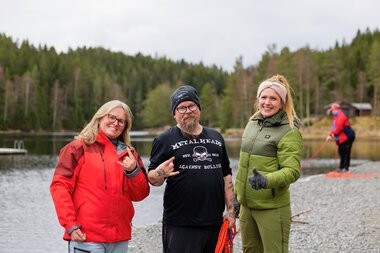 Metalljakt med Løkta