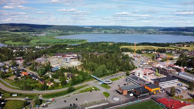 Fire byggeprosjekter på Fjerdingby