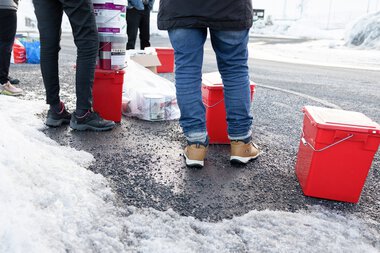 ROAFs miljøbil i Marikollen 