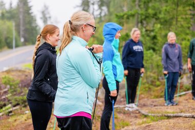 Utendørs trening i Marikollen