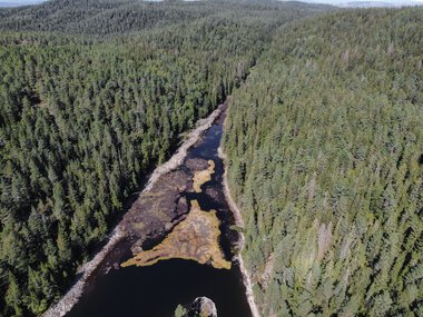 Rehabiliterer demninger i Ramstadsjøen