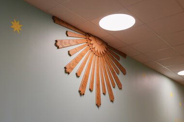 Utsmykning på Fjerdingby skole og ressursavdeling