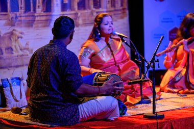 Konsert med indisk klassisk musikk