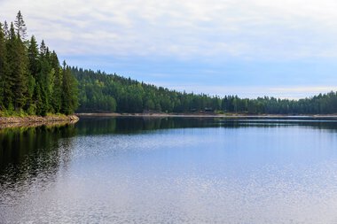 Rehabiliterer demninger i Ramstadsjøen