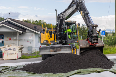 Flom etter ekstremværet Hans