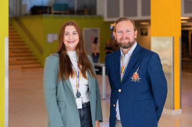 Lena Charlotte Jensen og  Jørn Stian Randen Føsker