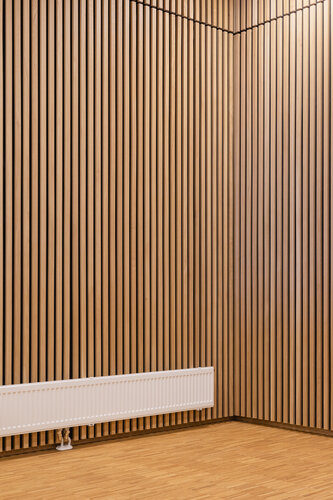 Interiør i nye Fjerdingby skole