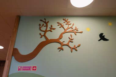 Utsmykning på Fjerdingby skole og ressursavdeling