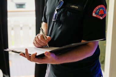 Brannsikkerhetssjekk