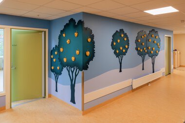 Utsmykning på Fjerdingby skole og ressursavdeling