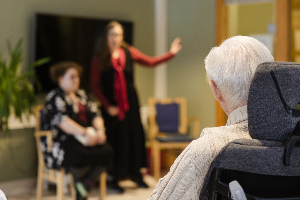 «Hele Rælingen leser» på Løvenstadtunet