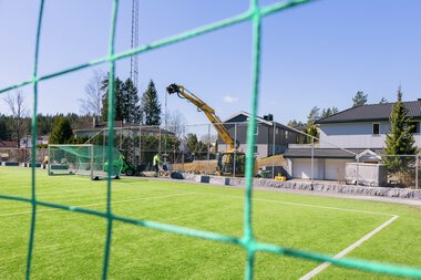 Granulatfangere på Sandbekken
