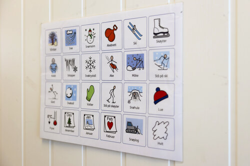 ASK-symboler i Løvenstad barnehage